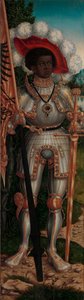 Saint Maurice, ca. 1520-25. av Lucas Cranach the Elder