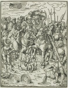 Sankt Paulus, från Apostlarnas martyrium av Lucas Cranach the Elder
