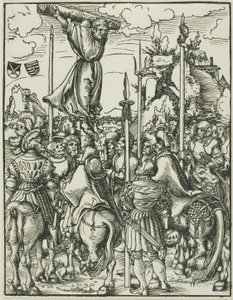 Sankt Filippos, från Apostlarnas martyrium av Lucas Cranach the Elder