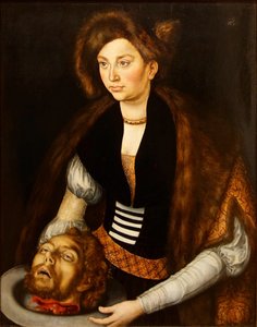 Salome med Johannes Döparens huvud








 Alternativ titel(n):  Salome med Johannes Döparens huvud av Lucas Cranach the Elder