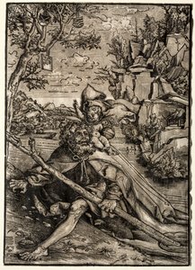 St. Christopher, ca. 1509. av Lucas Cranach the Elder
