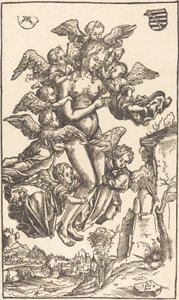 Den heliga Maria Magdalenas extas av Lucas Cranach the Elder