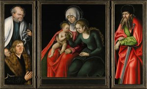 Feilitzsch Altaruppsats av Lucas Cranach the Elder