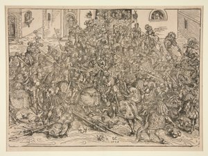 Den fjärde turneringen av Lucas Cranach the Elder