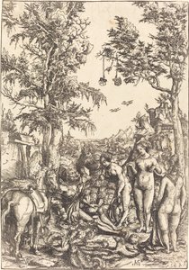 Parisdomen av Lucas Cranach the Elder