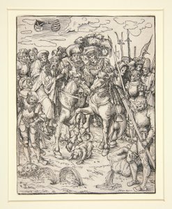 Matteus martyrskap av Lucas Cranach the Elder
