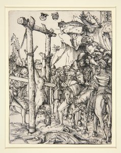 Sankt Simons martyrskap av Lucas Cranach the Elder