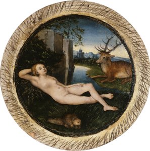 Vårens nymf av Lucas Cranach the Elder
