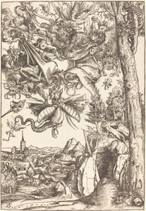 Sankt Antonius frestelse av Lucas Cranach the Elder