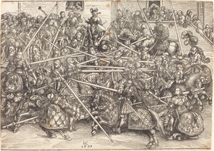 Den tredje turneringen av Lucas Cranach the Elder