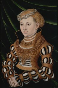 Porträtt av prinsessan Margareta av Sachsen