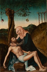 Slovakiska: Pieta Pieta under korset
