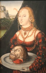 Salome av Lucas Cranach the Younger