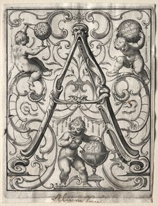 Nytt ABC-häfte: A, 1627. av Lucas Kilian
