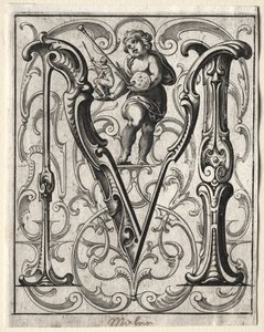 Nytt ABC-häfte: M, 1627. av Lucas Kilian