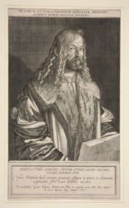 Porträtt av Albrecht Durer
