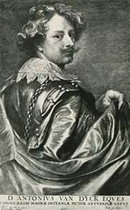 Porträtt av Vandyck, 1906. av Lucas Vorsterman