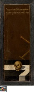 Johannes Döparen (vänster sida), Donator (höger sida), Vanitas Still Life (stängd)