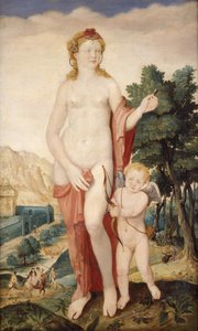 Venus och Amor, andra hälften av 1500-talet..