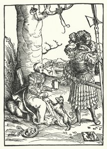 David och Abigail (gravyr)
