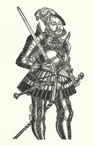 Johan Fredrik I, kurfurste av Sachsen (gravyr)