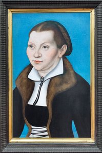 Porträtt av Katharina von Vora
