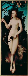 Eva av Lucas the Elder Cranach