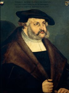 Fredrik III av Sachsen, känd som Wise (Torgau av Lucas the Elder Cranach