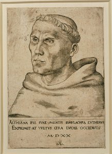 Martin Luther ... (gravyr) av Lucas the Elder Cranach