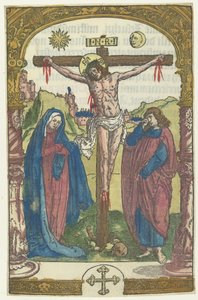 Kristus på korset av Lucas van Leyden (attributed to)