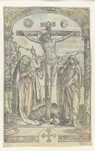 Kristus på korset av Lucas van Leyden (attributed to)