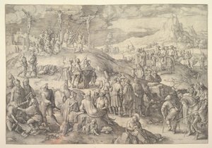 Golgata, Golgata, 1517. av Lucas van Leyden