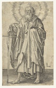 Aposteln Paulus Kristus och apostlarna (serietitel) av Lucas van Leyden