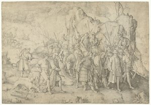 Paulus omvändelse av Lucas van Leyden