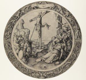 Korsfästelsen The Round Passion (serietitel) av Lucas van Leyden