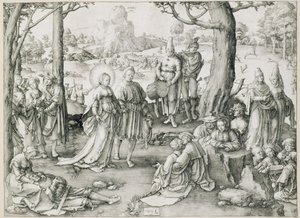 Maria Magdalenas dans av Lucas van Leyden