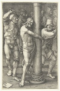 Kristi gissel The Little Passion (serietitel) av Lucas van Leyden
