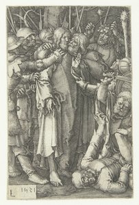 Kristi fångenskap The Little Passion (serietitel) av Lucas van Leyden