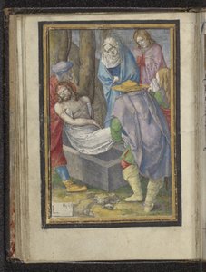 Begravning Passion of Christ (serietitel) av Lucas van Leyden