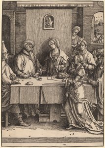 Herodes och Herodias av Lucas van Leyden