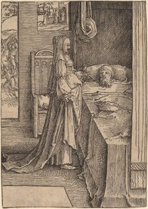 Isebel och Ahab av Lucas van Leyden