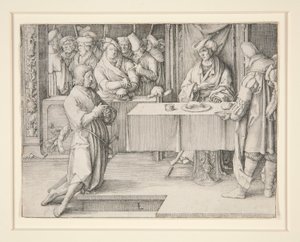 Josef tolkar Farao av Lucas van Leyden