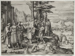 Den förlorade sonens återkomst av Lucas van Leyden