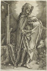 Sankt Antonius av Lucas van Leyden