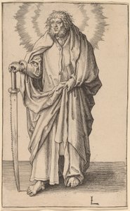 St Simon av Lucas van Leyden