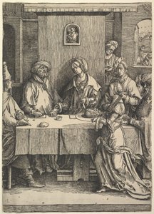 Salome med Johannes Döparens huvud av Lucas van Leyden