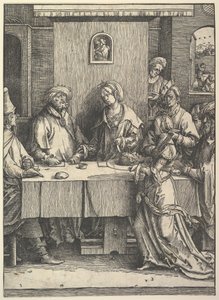 Salome med Johannes Döparens huvud av Lucas van Leyden