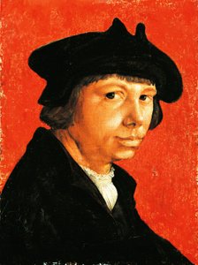 Självporträtt av Lucas van Leyden
