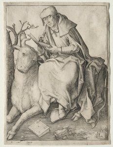 St. Luke, ca. 1508. av Lucas van Leyden
