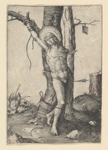 St. Sebastian, ca. 1510. av Lucas van Leyden